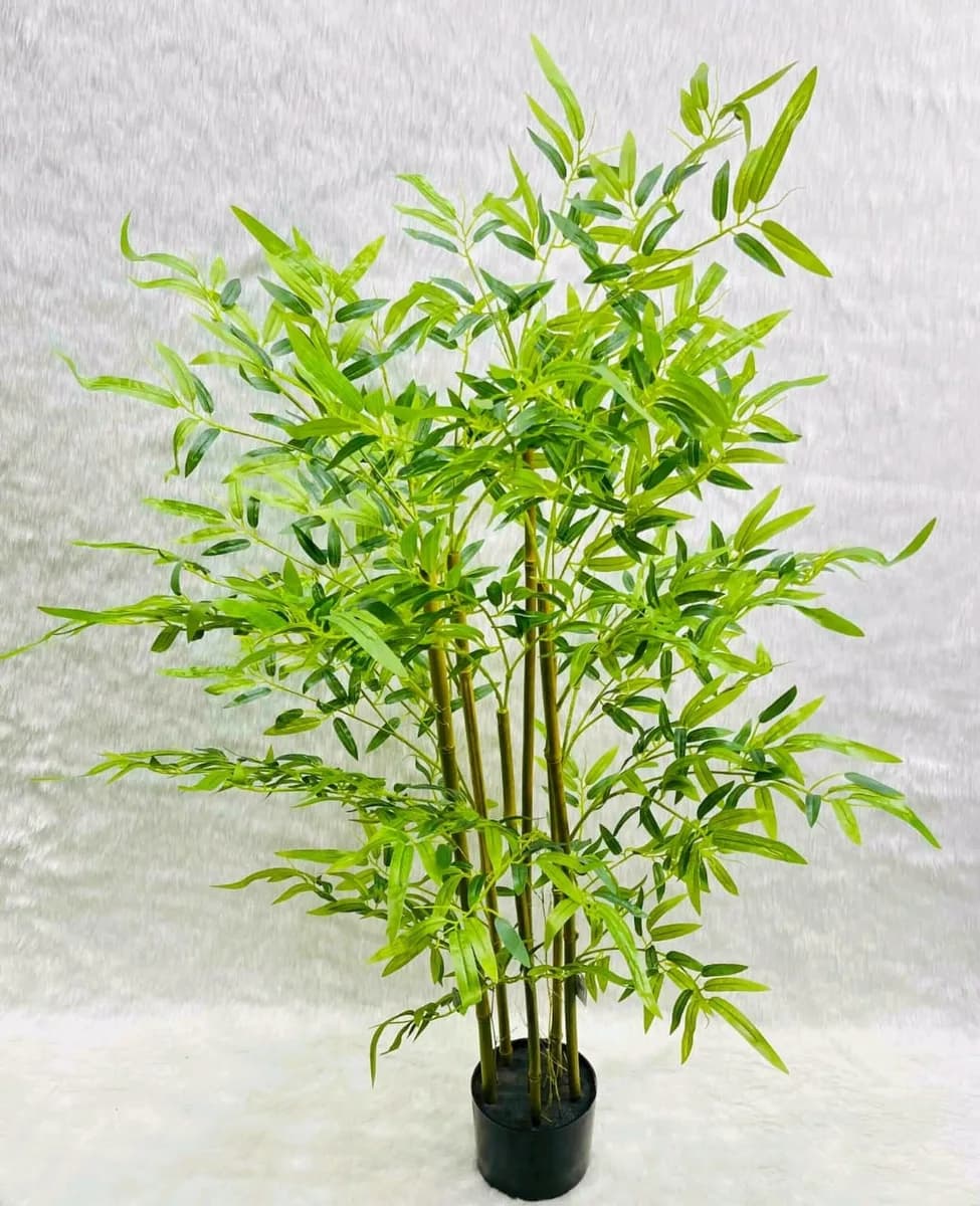 4 Foot Potted Artificial Bamboo Plant