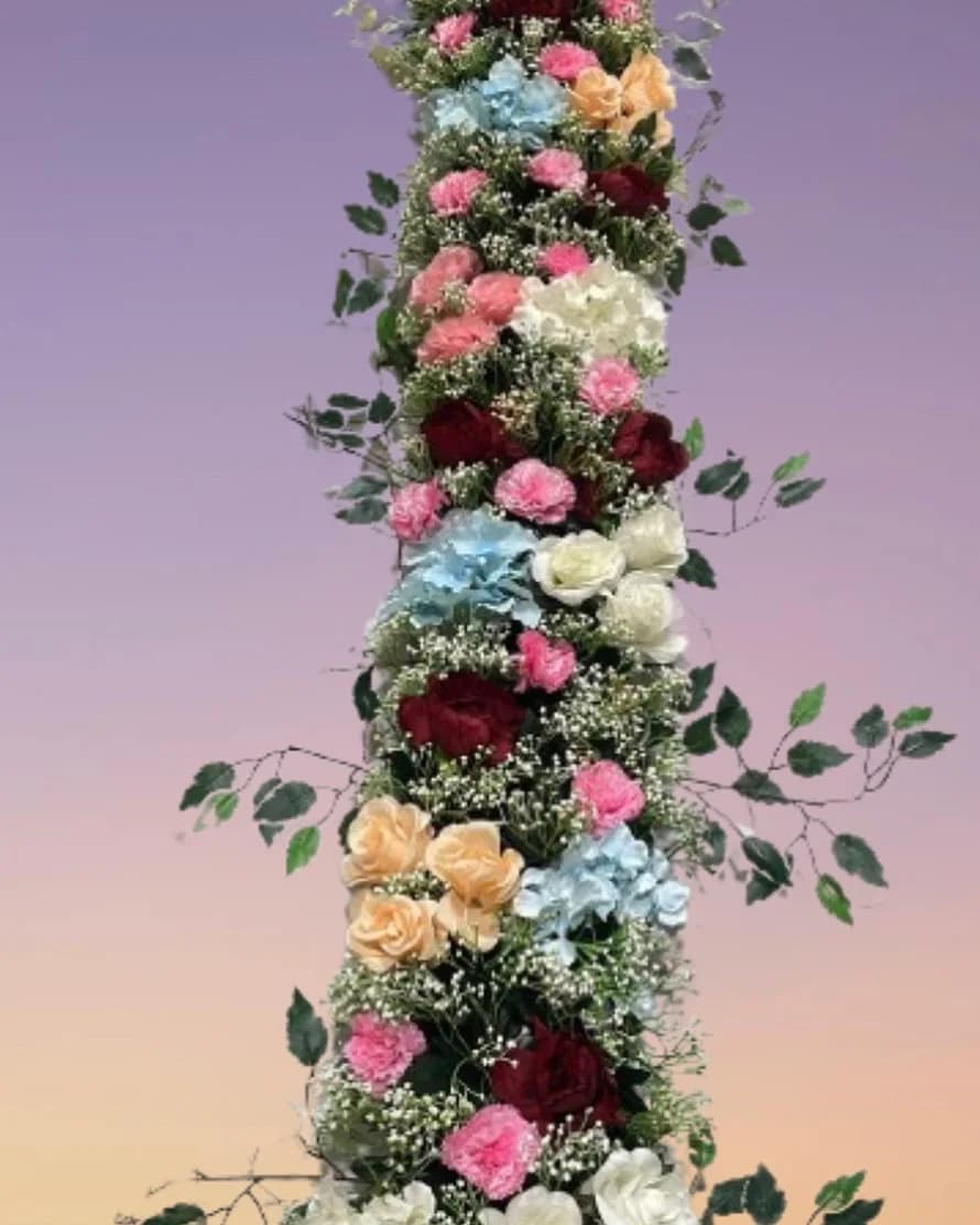 6 Foot Mixed Flower Runner Designs