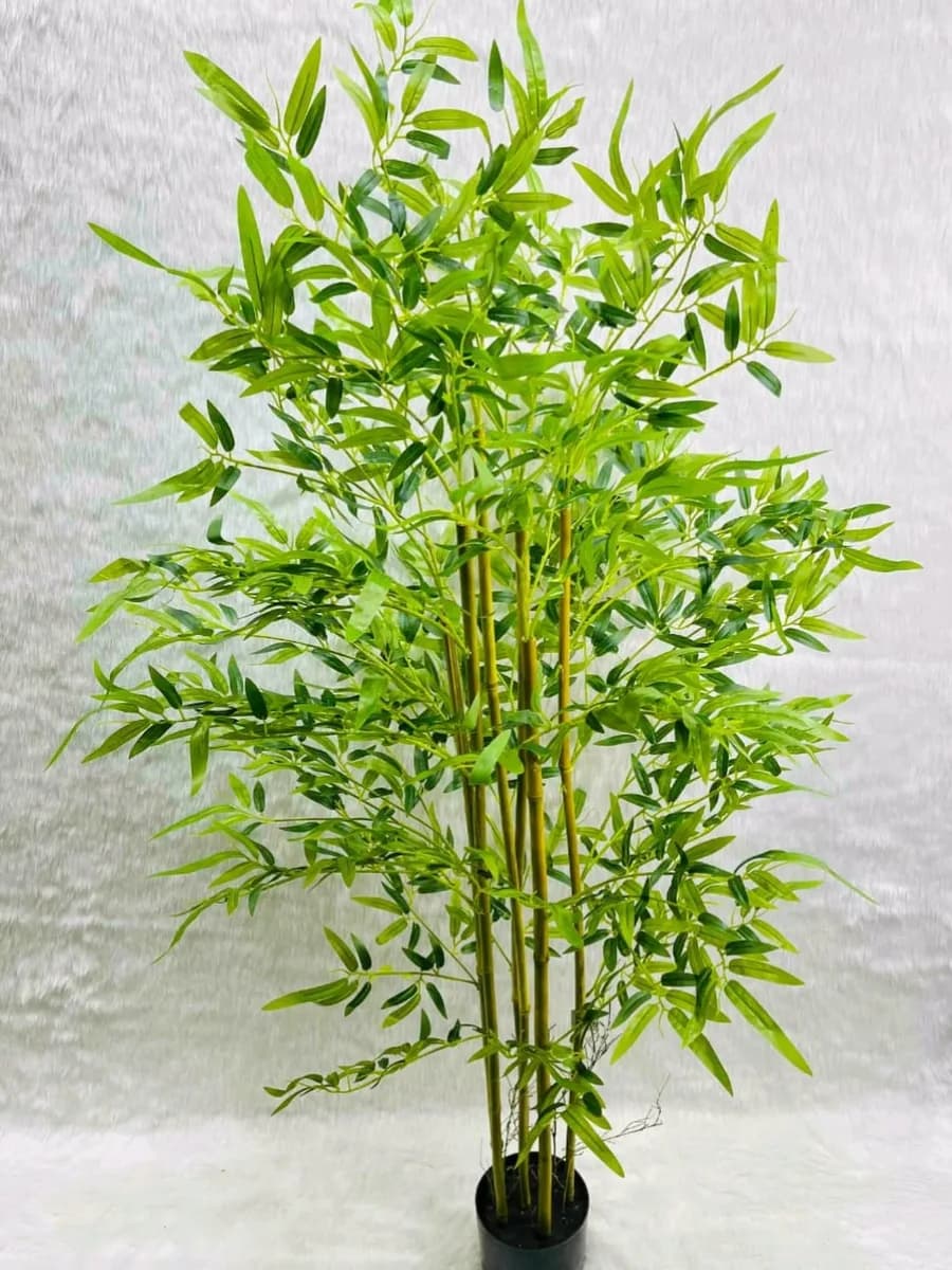 6 Foot Potted Artificial Bamboo Plant