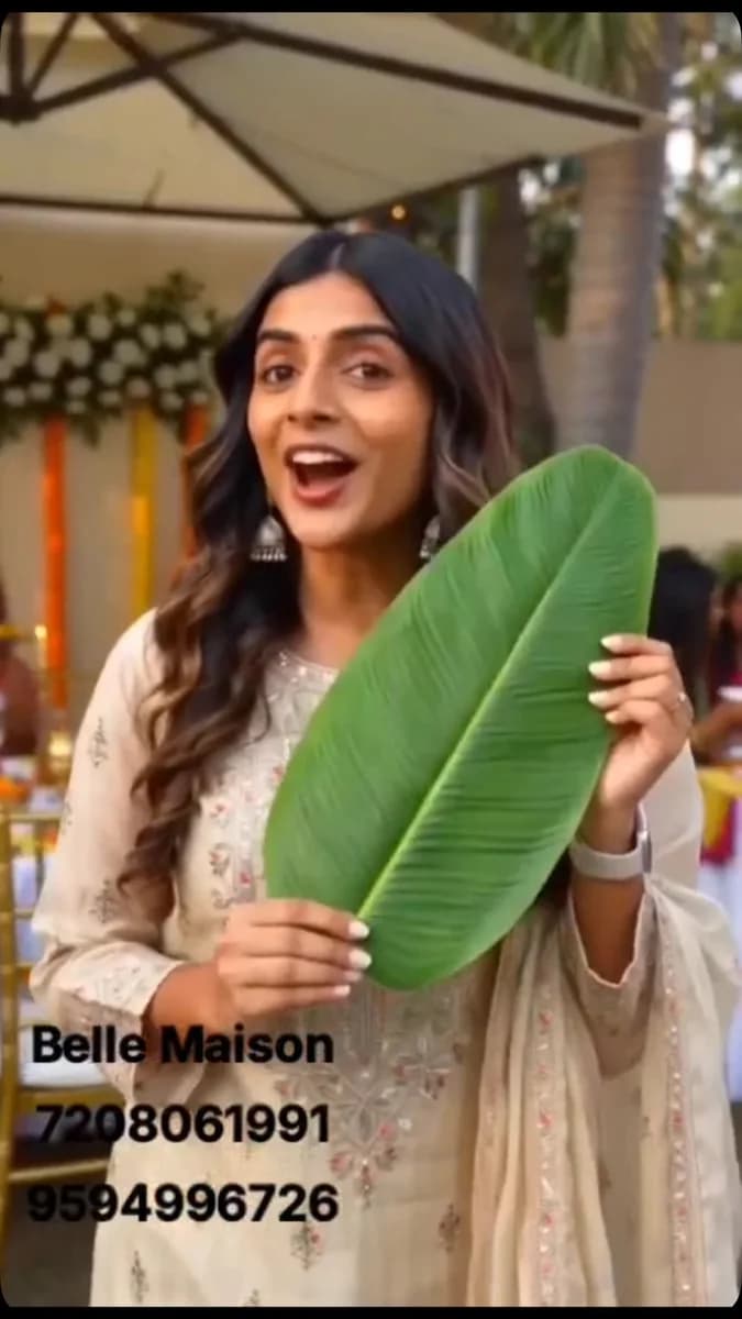 Artificial Banana Leaf