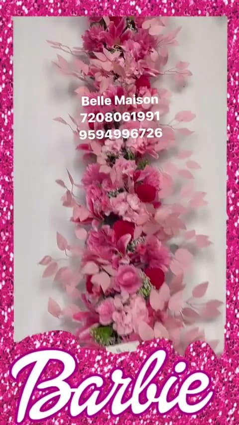 Barbie Theme Decor