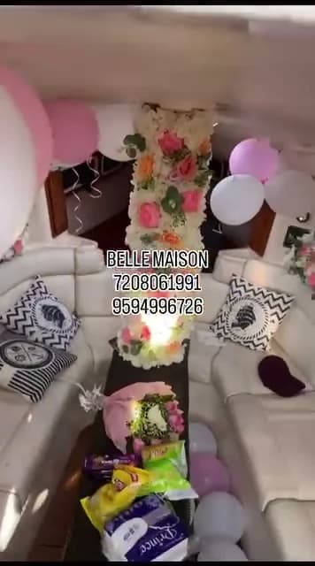 Boat Flower Decoration Designs