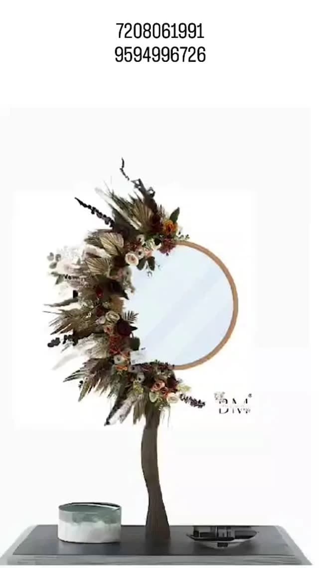 Floral Mirror Arrangement Designs
