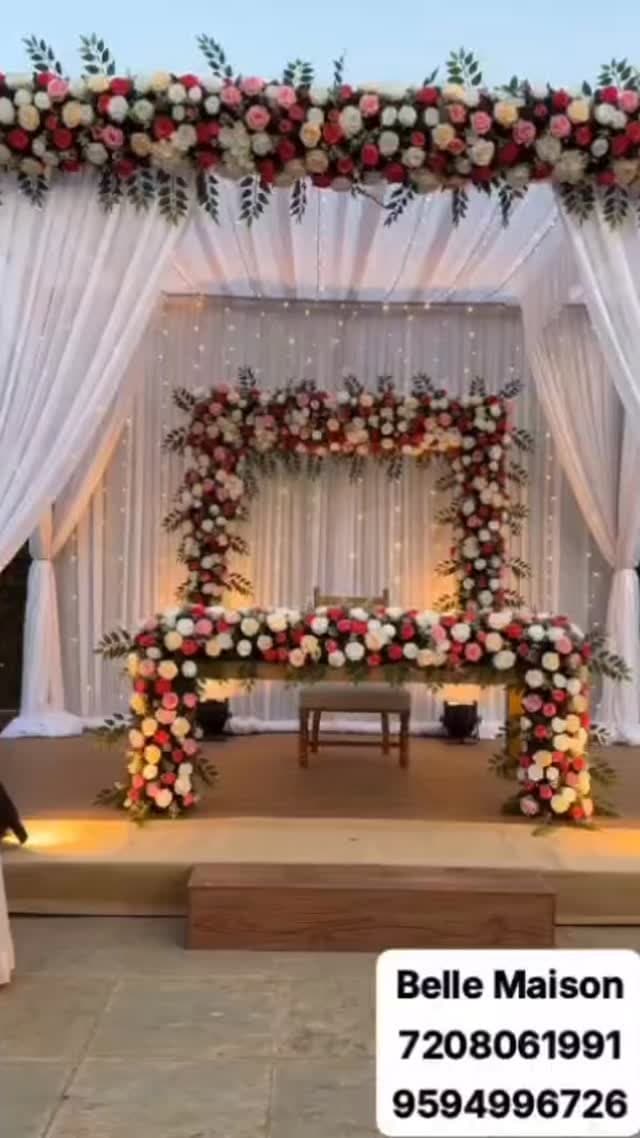 Multicolour Stage Flower Runner