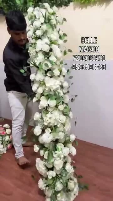 White Flower Runner Designs