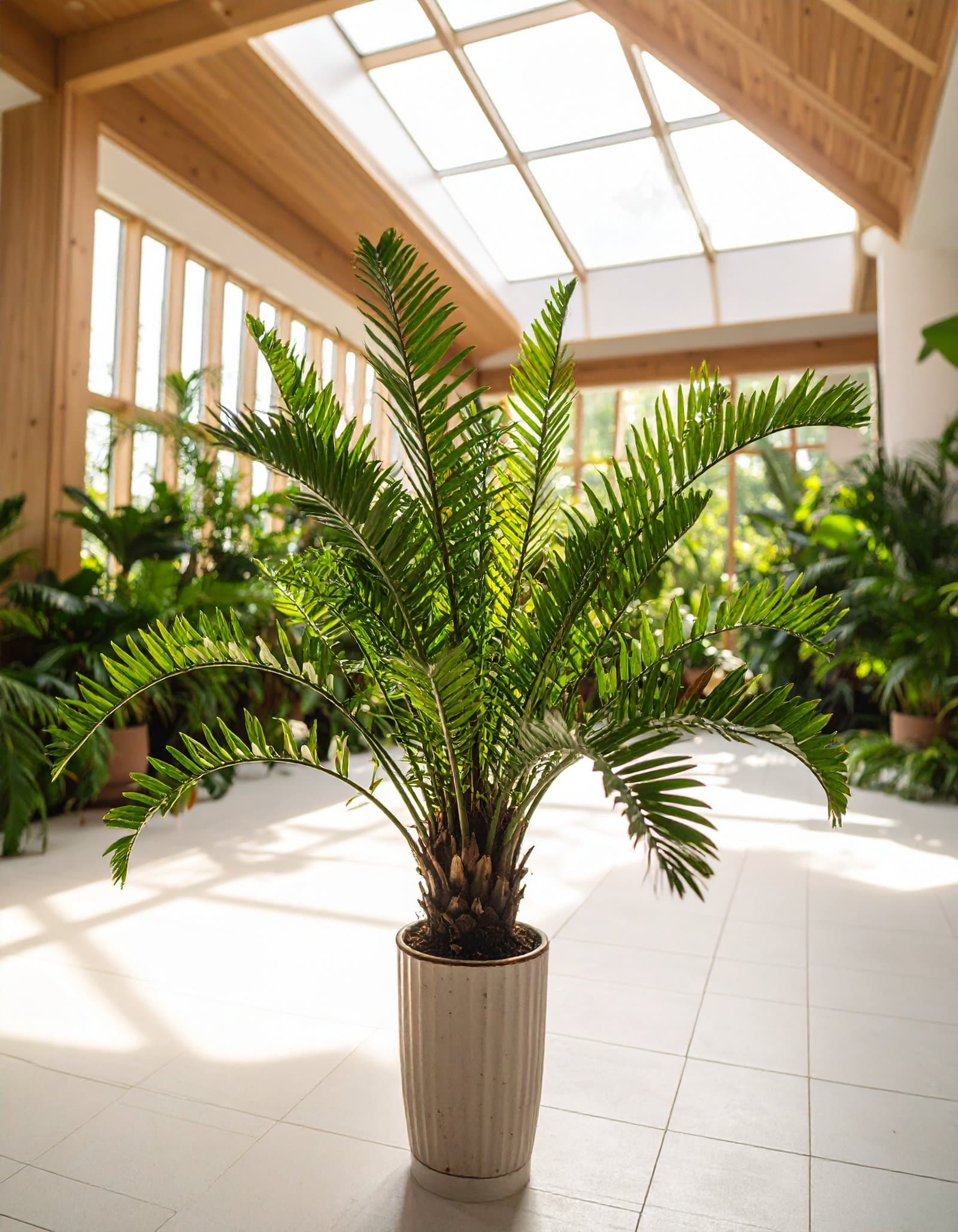 120 CM DICKSONIA SELLOWIANA PLANT WITH 20 LEAVES.