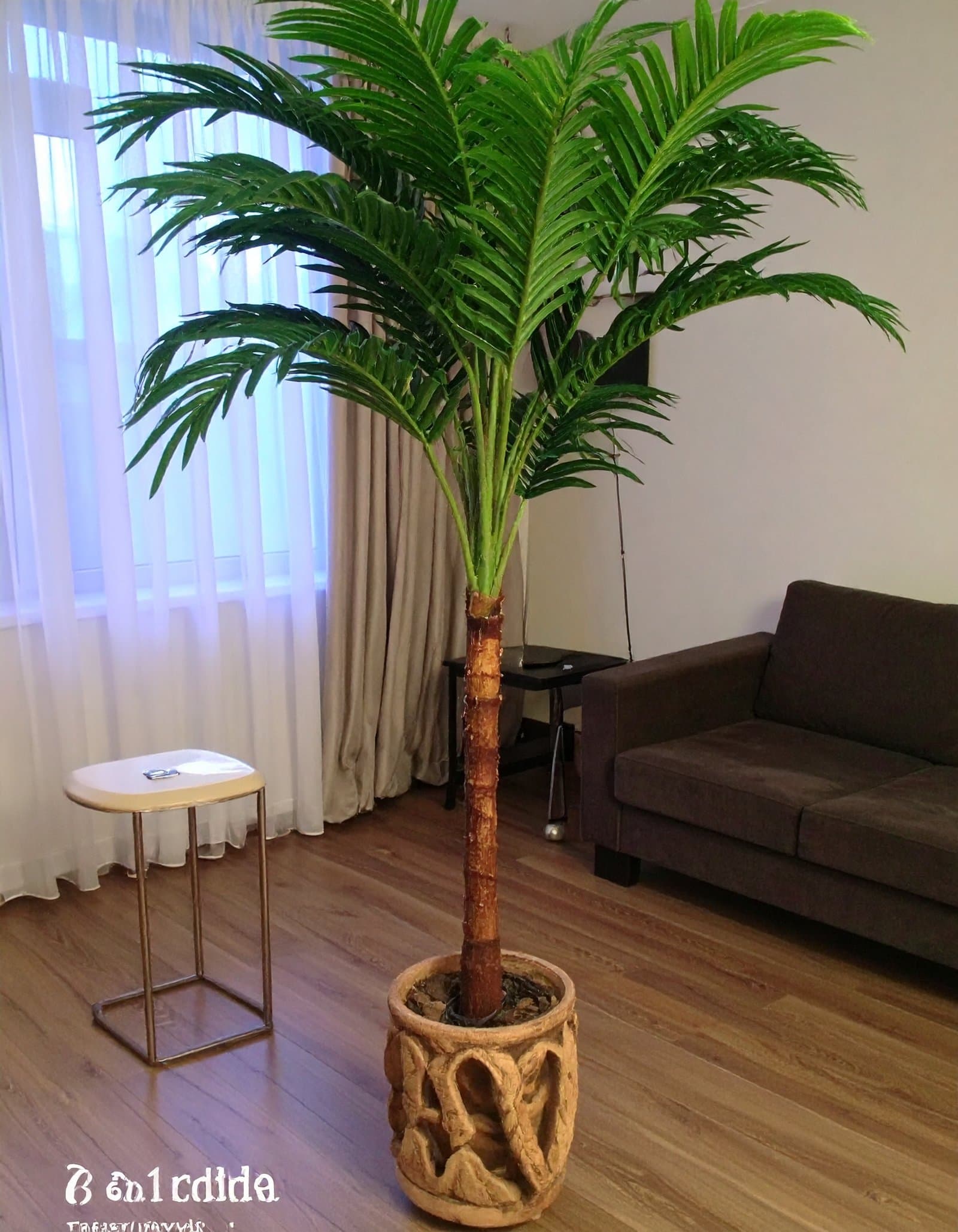 6 Ft Coconut Tree With Real Touch Leaves