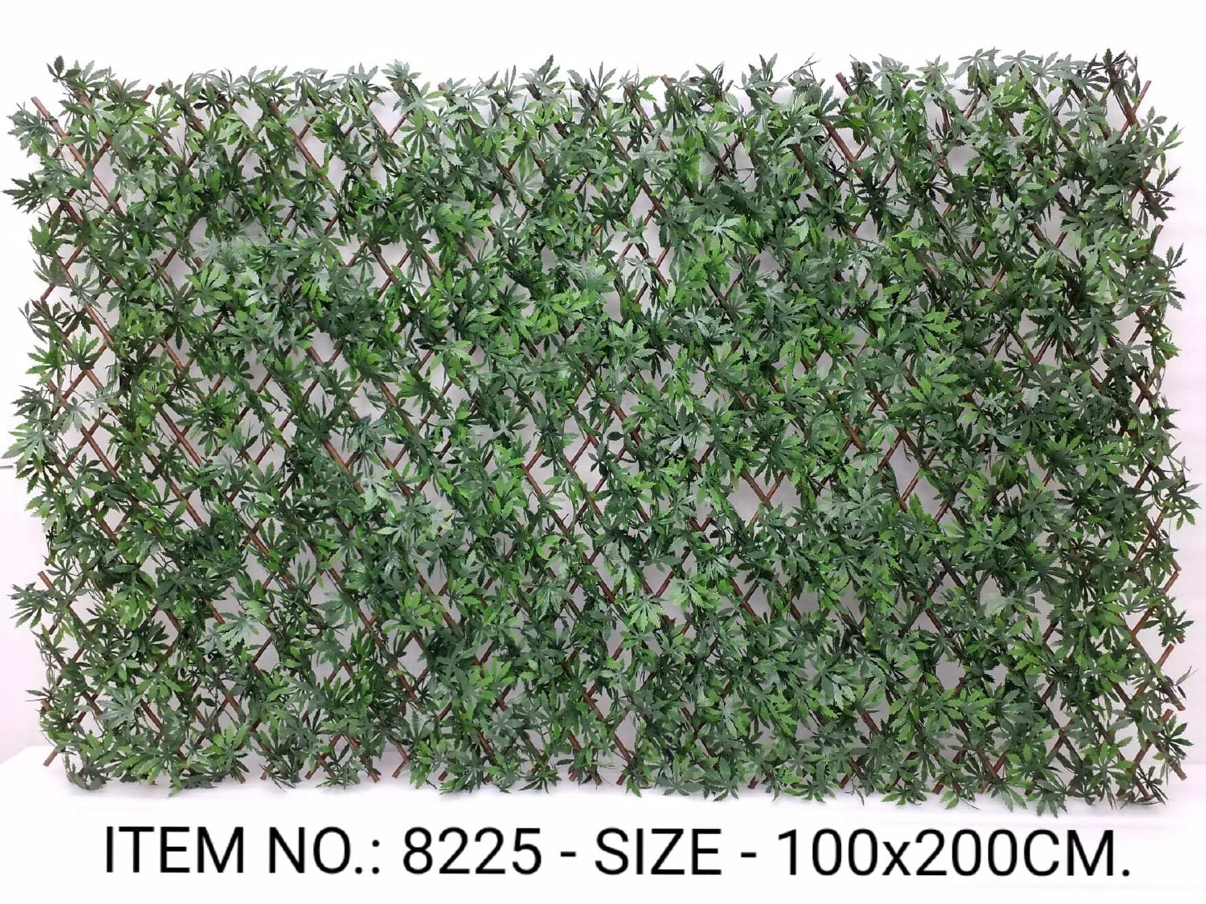 Green Acer Leaf Trellis (100X200CM)
