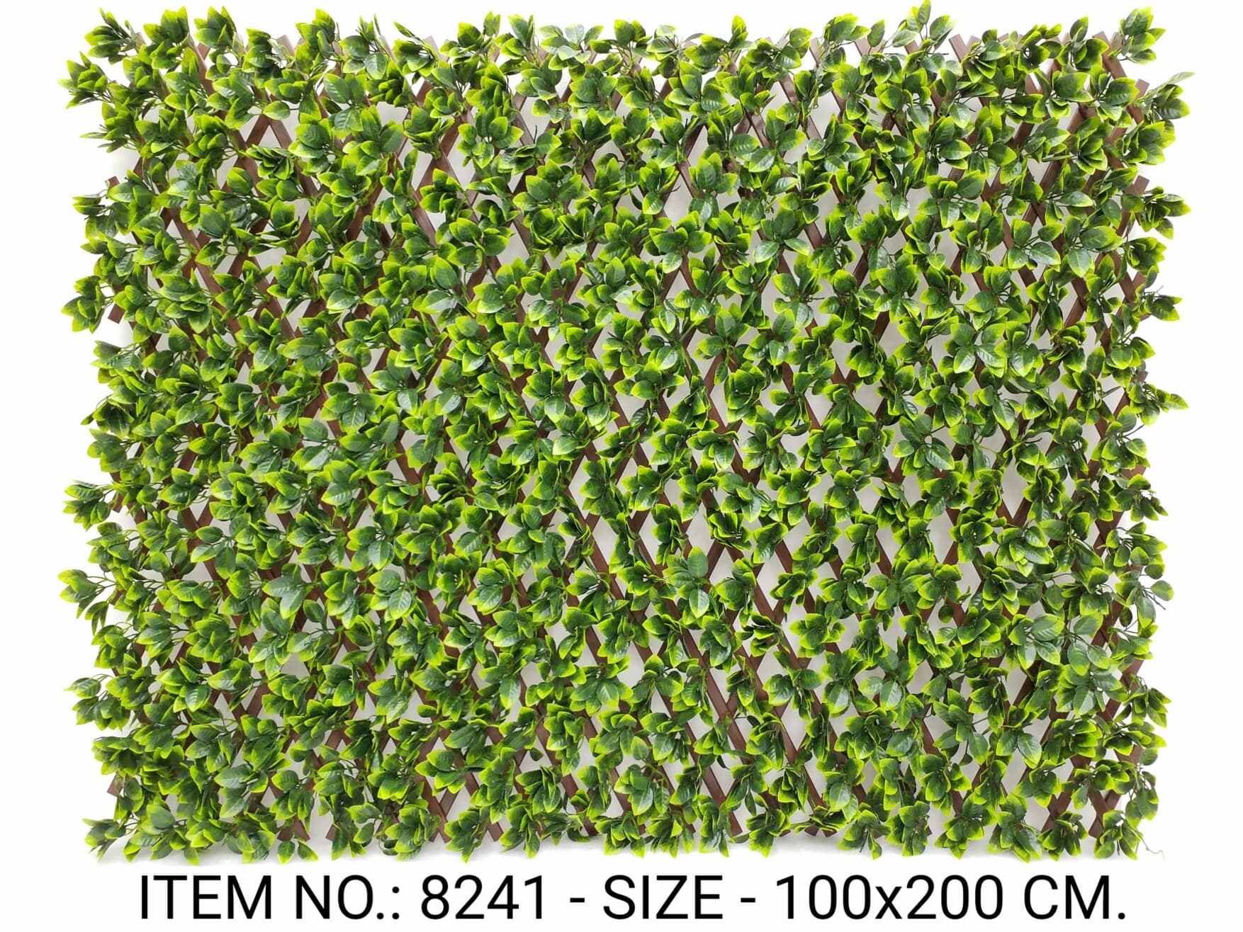 Variegated Beech Leaf Plastic Trellis (100X200CM)