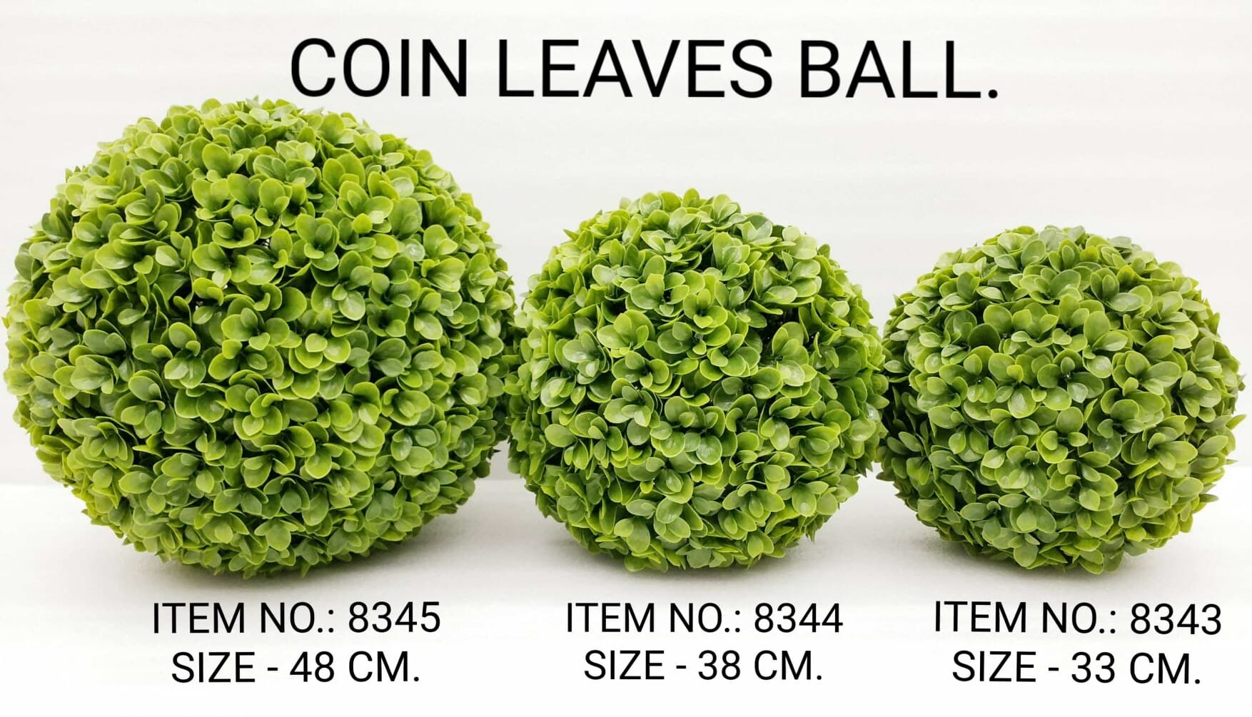 Big Coin Leaves Grass Ball (48CM)