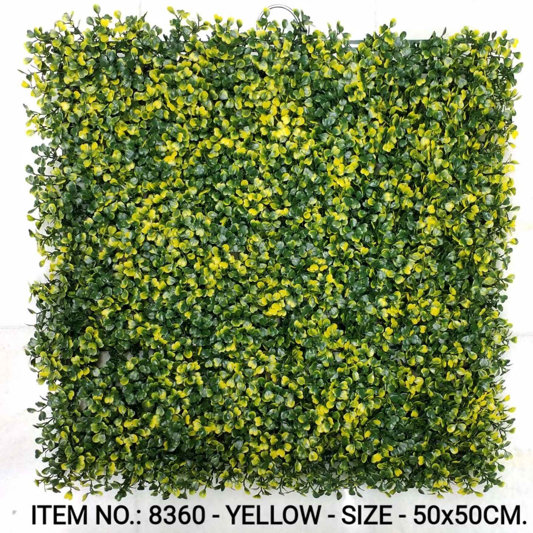 Yellow Boxwood Grass Mat (50X50CM)