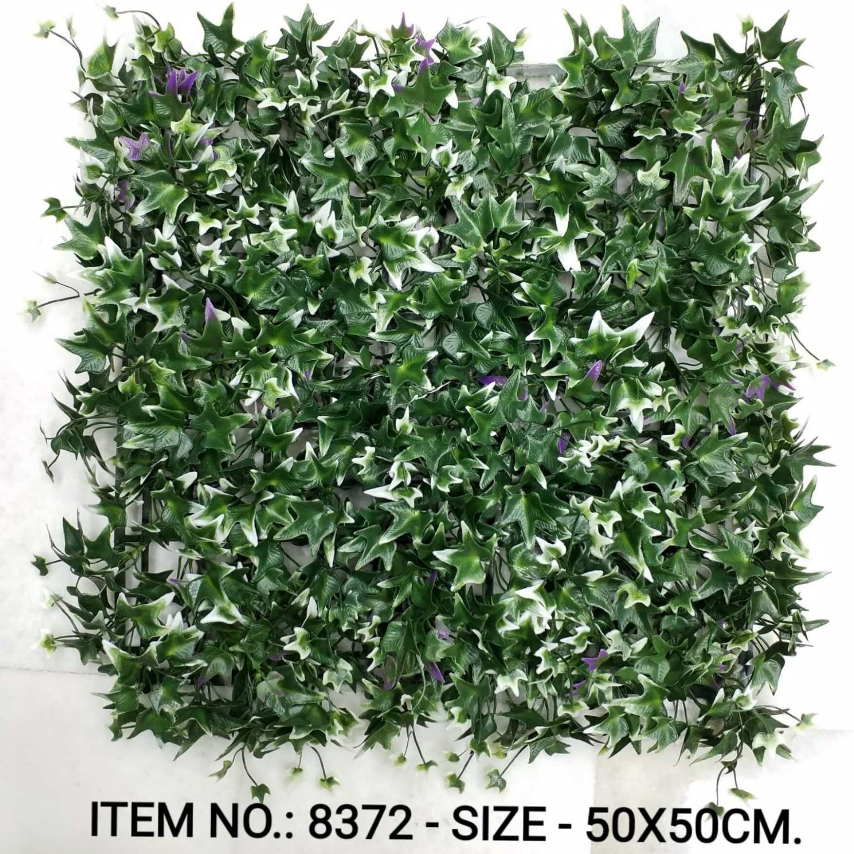 Variegated Ivy Leaves Grass Mat (50X50CM)