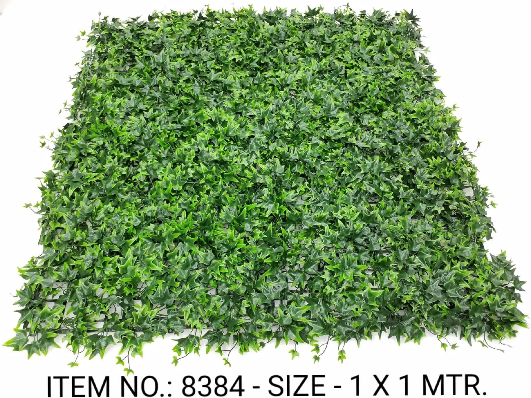 Green Ivy Leaves Grass Mat (1X1 Mtr)