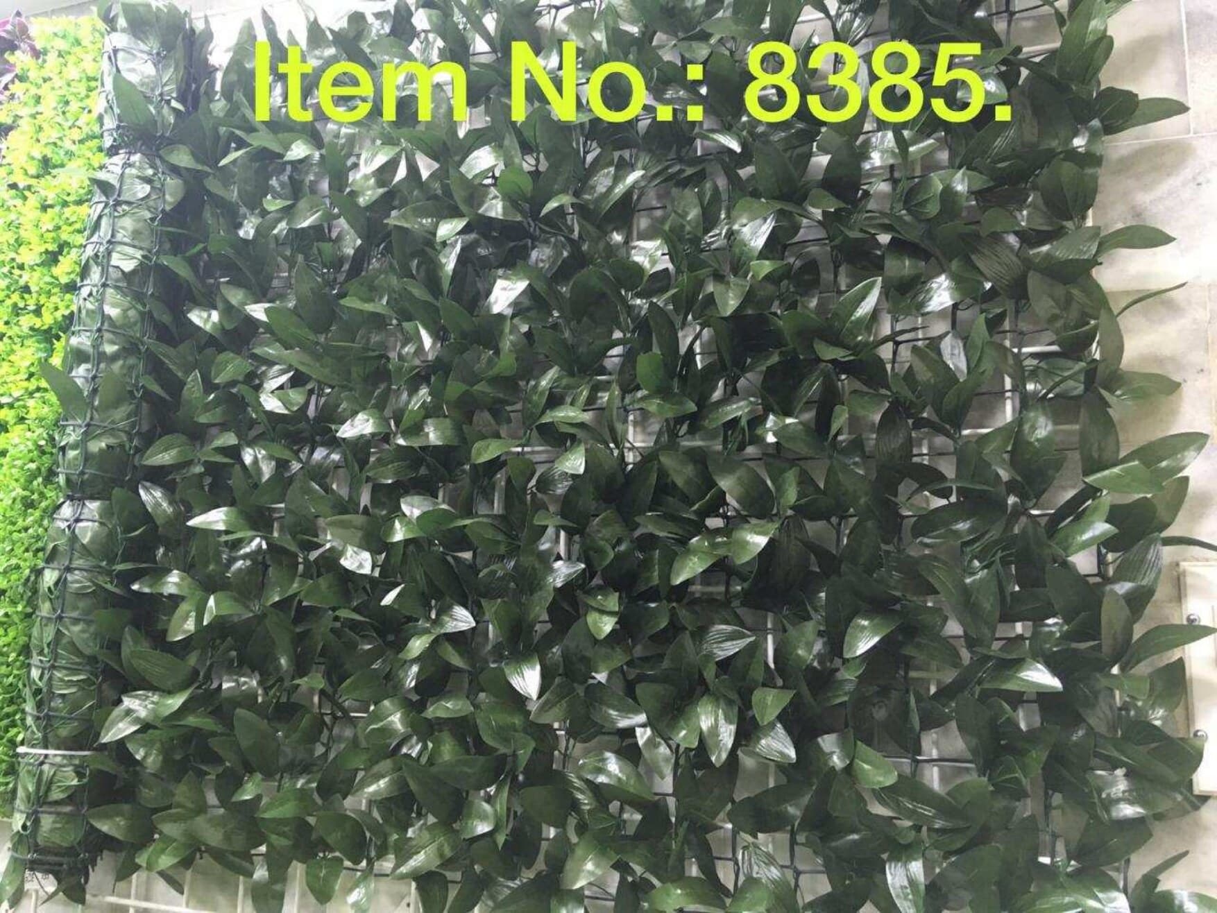 Green Lily Leaves Fence Roll (100X300CM)