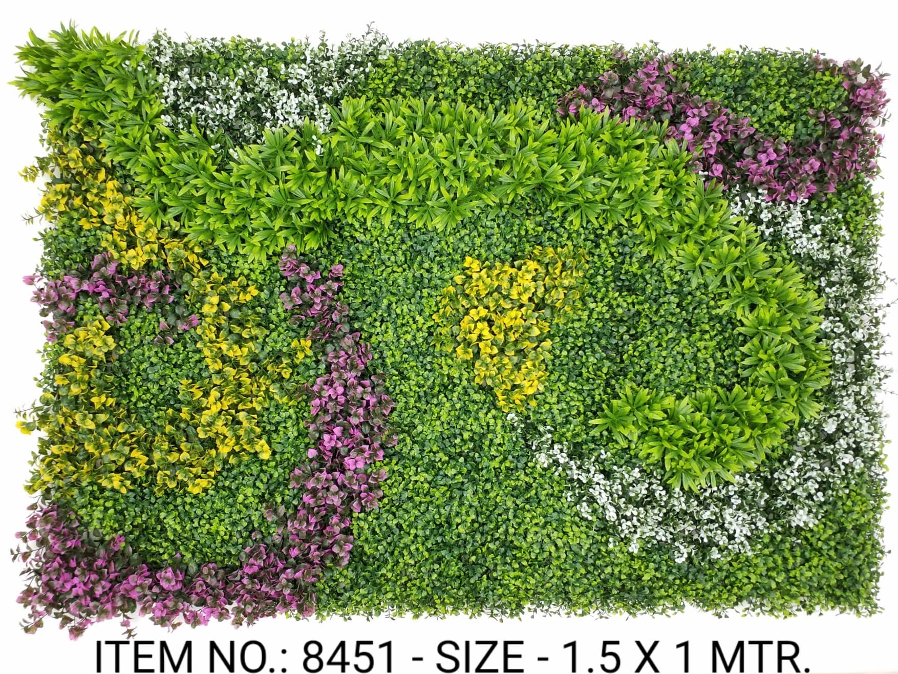 Multi Designer Mat W/mixed Leaves (1.5MX1M)