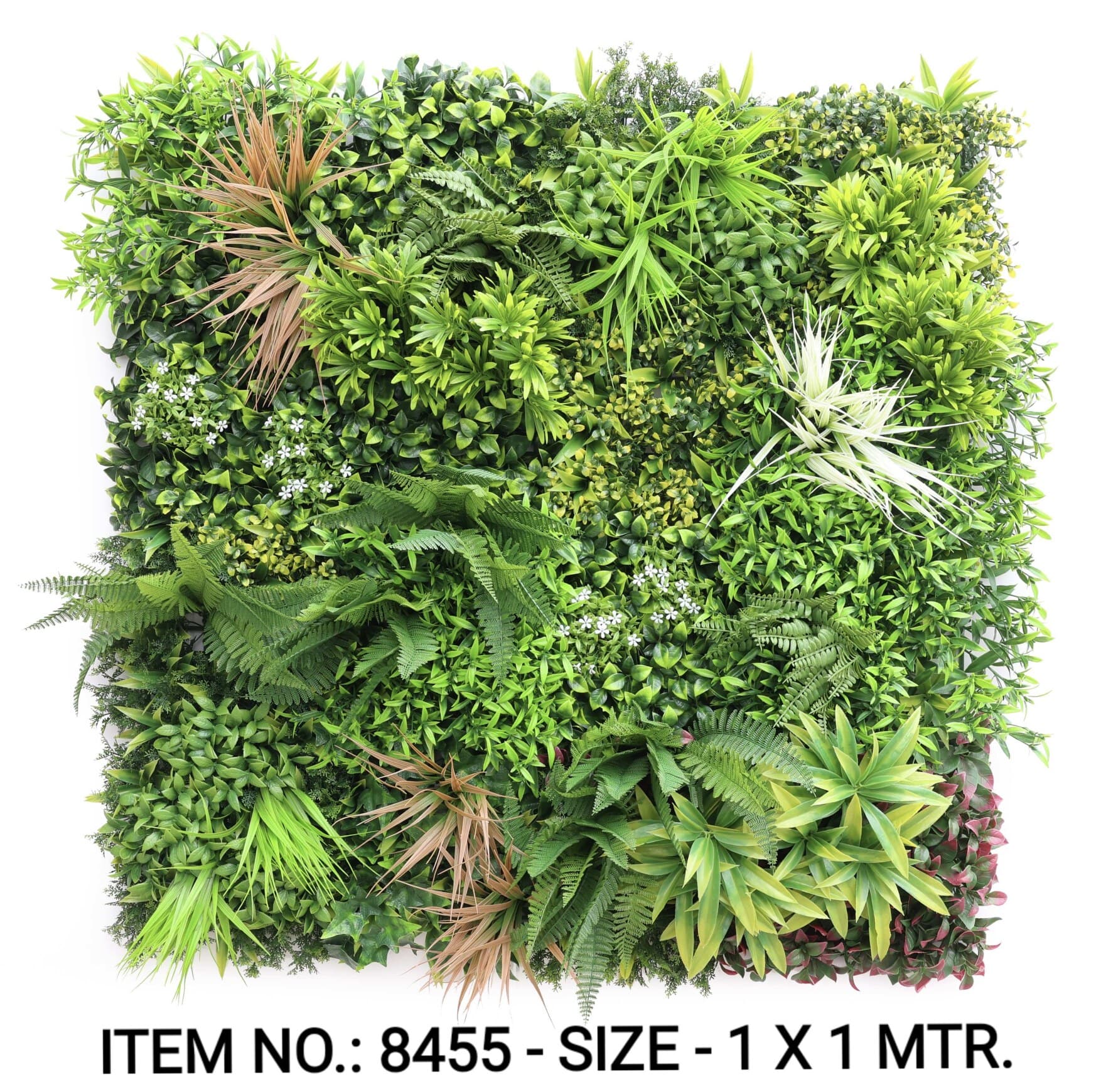 Deluxe Grass Mat W/15 Types Of Leaves (1X1 Mtr)