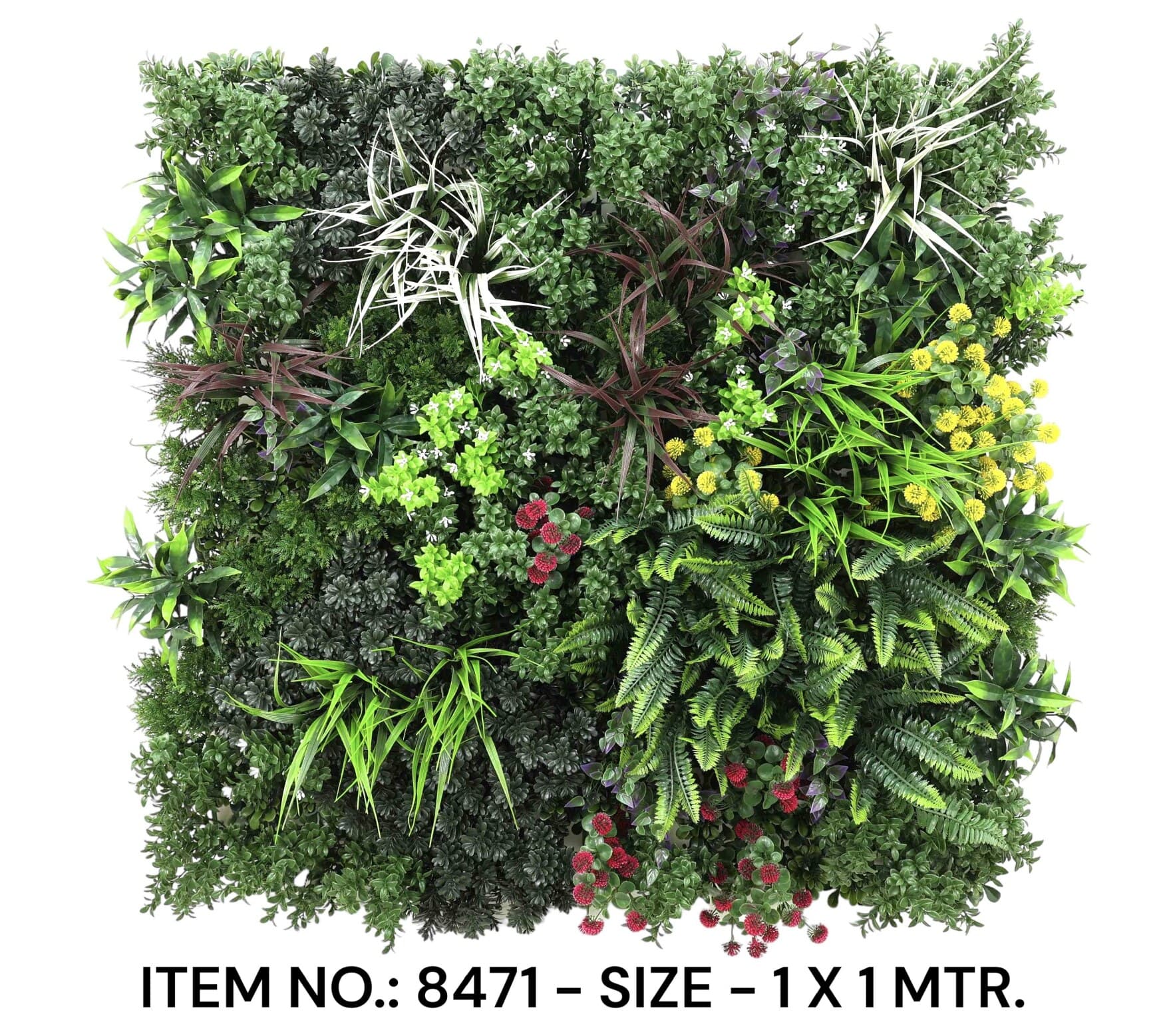 Premium Exotic 3D Grass Mat With Pollens (1X1MTR)