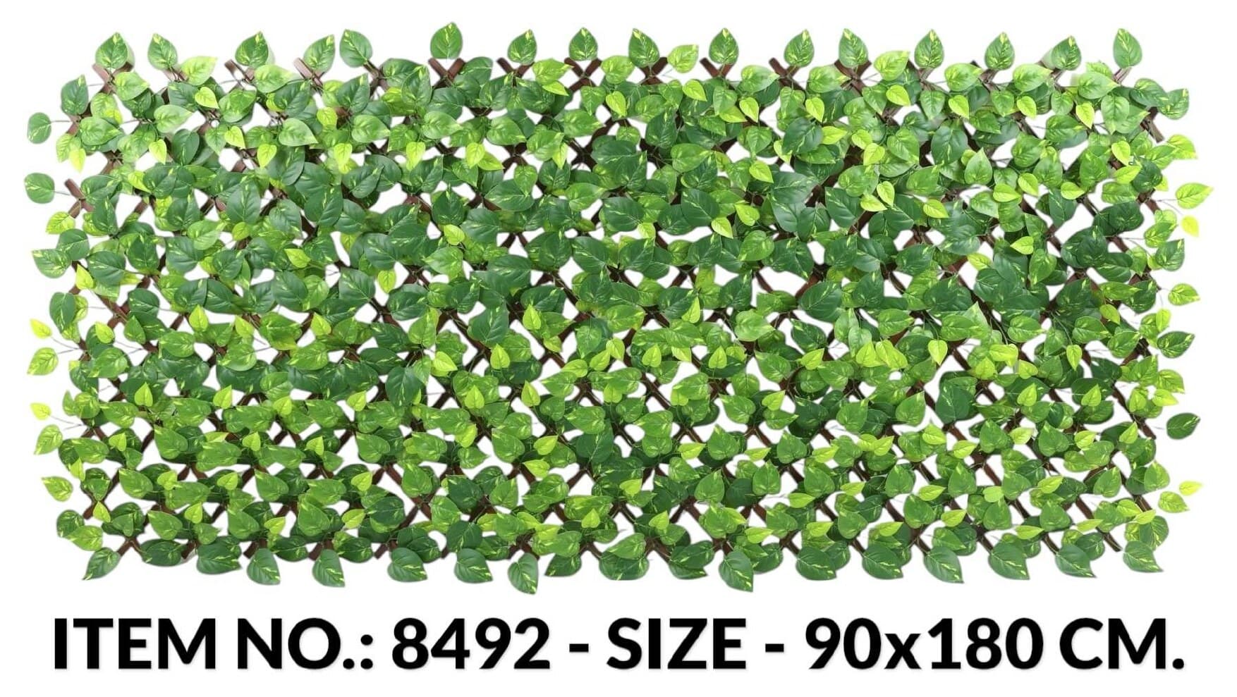 Real Touch Money Plant Leaf Plastic Trellis (90X180CM)