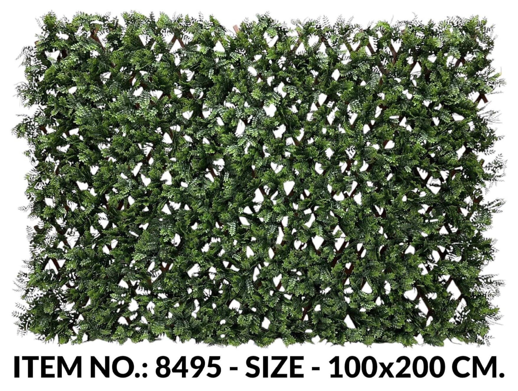 Pepper Wood Leaf Plastic Trellis (100X200CM)