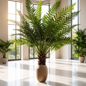 150 CM DICKSONIA SELLOWIANA PLANT WITH 40 LEAVES.