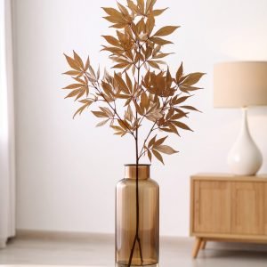 4 FT 3 X 1 GREEN JAPANESE MAPLE LEAVES STICK.